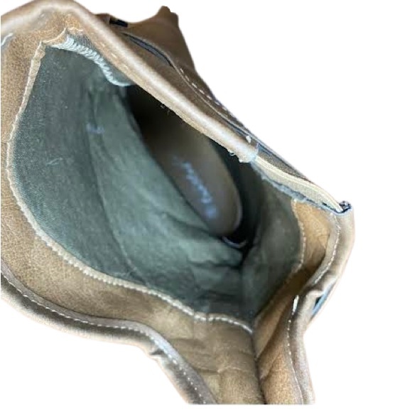 👢Leather Wide Calf Scrunched Belted Twisted X Boots - Picture 4 of 13